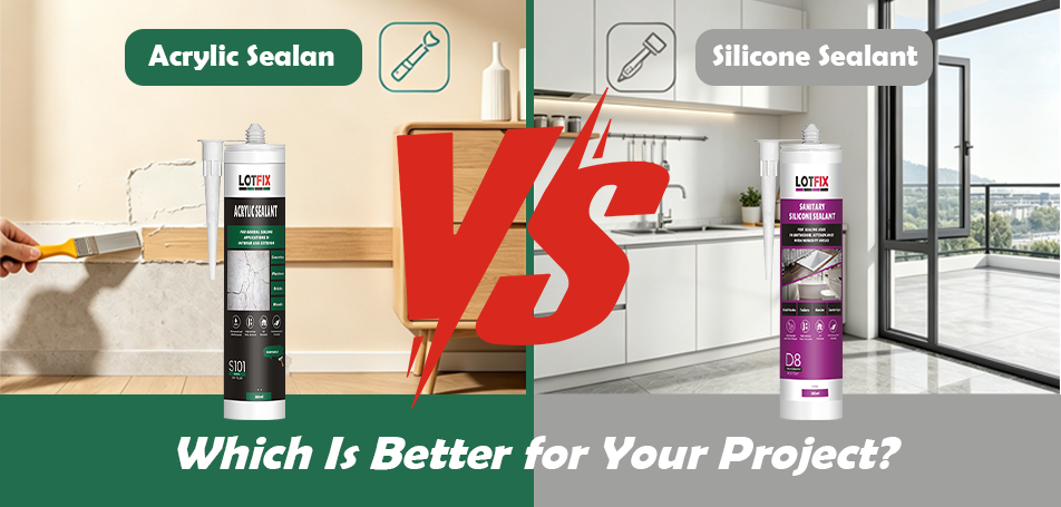 Acrylic Sealant vs Silicone Sealant: Which Is Better for Your Project?