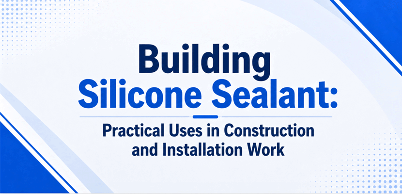 Building Silicone Sealant: Practical Uses in Construction and Installation Work