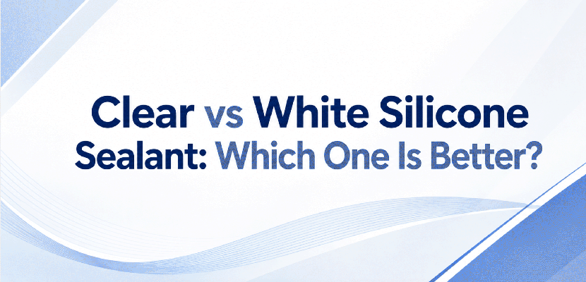 Clear vs White Silicone Sealant: Which One Is Better?