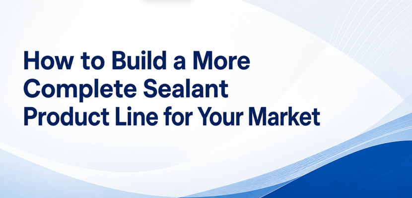 How to Build a More Complete Sealant Product Line for Your Market