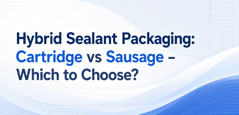 Hybrid Sealant Packaging: Cartridge vs Sausage – Which to Choose?