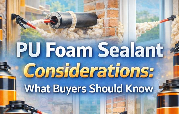 PU Foam Sealant Considerations: What Buyers Should Know