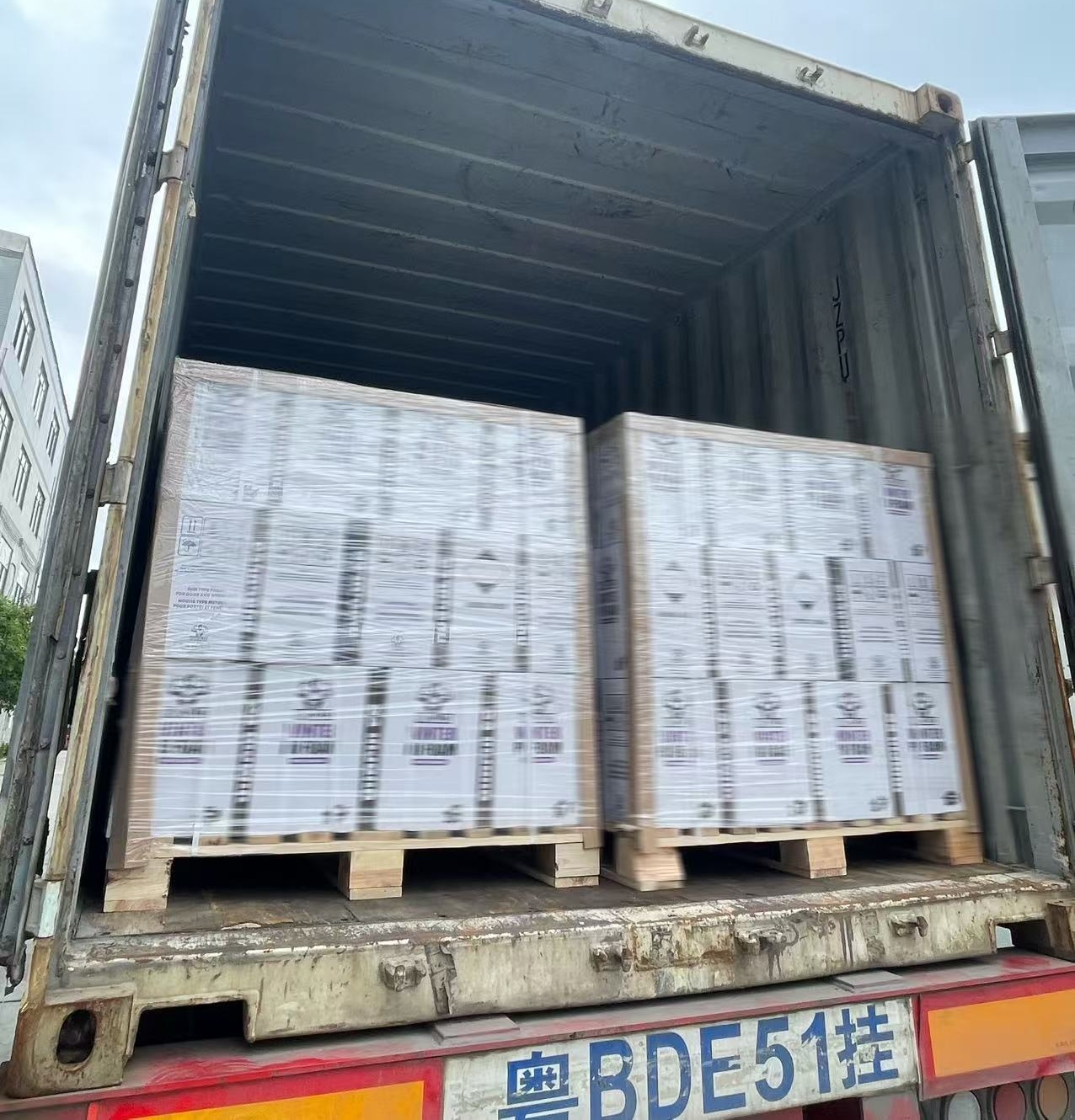 pu foam shipping