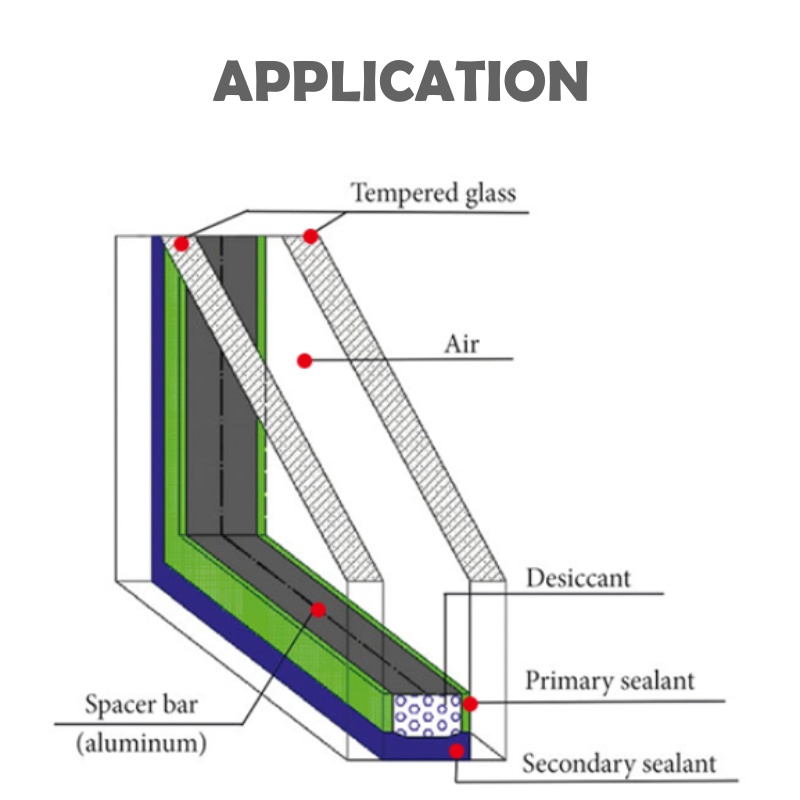 Two Parts Insulating-Glass Silicone Sealant