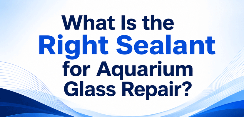 What Is the Right Sealant for Aquarium Glass Repair?