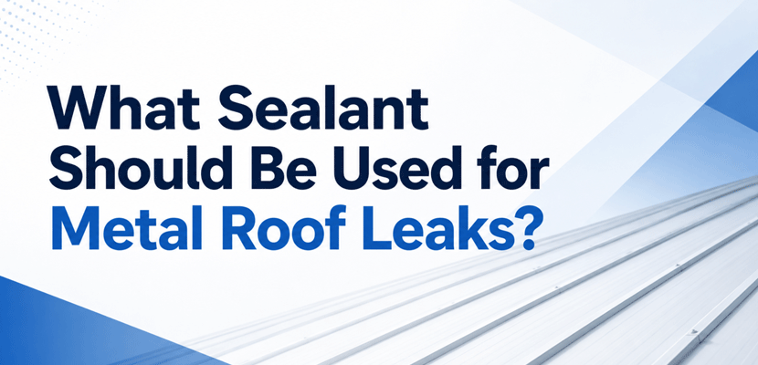 What Sealant Should Be Used for Metal Roof Leaks?