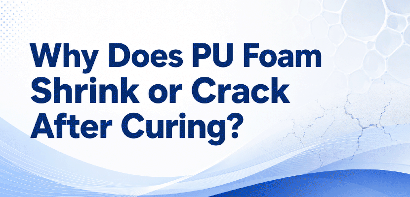 Why Does PU Foam Shrink or Crack After Curing?